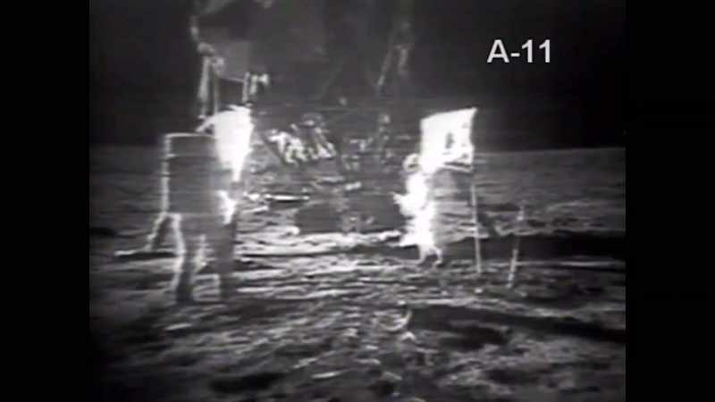 The first three lunar landing missions, Apollo 11, 12 and 14