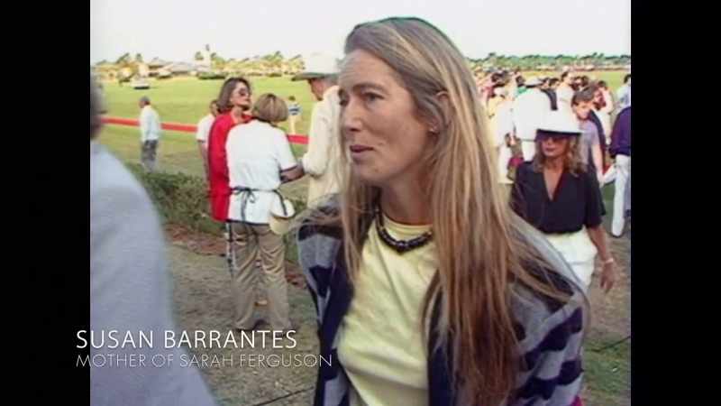 The first time that I can remember was on the polo ground