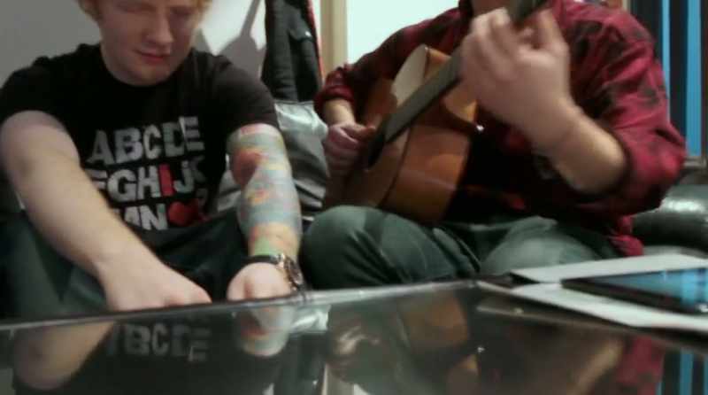 The first time I ever saw Ed write, he had invited Foy Vance