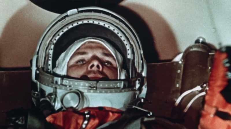 THE FIRST TO ORBIT A MAN AROUND THE EARTH