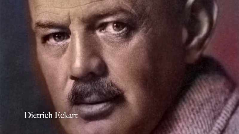 The first would be Dietrich Eckart