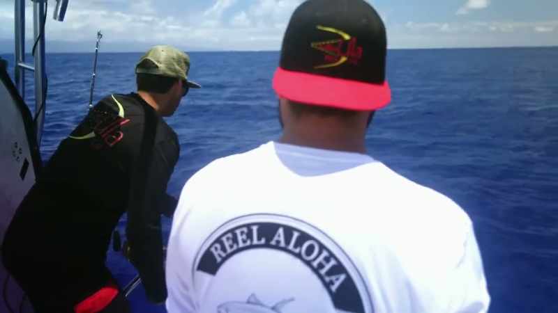 The fish at this point now, he sees the boat