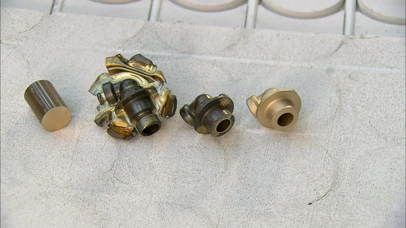THE FITTING NOW HAS ITS BASIC SHAPE