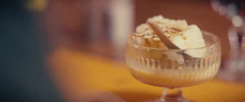 The floating island. Can I bring you coffee later?