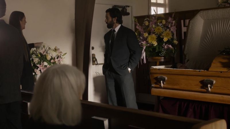 The flowers are nice. - Yeah, don't start