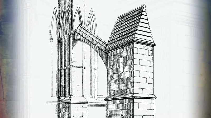 The flying buttress