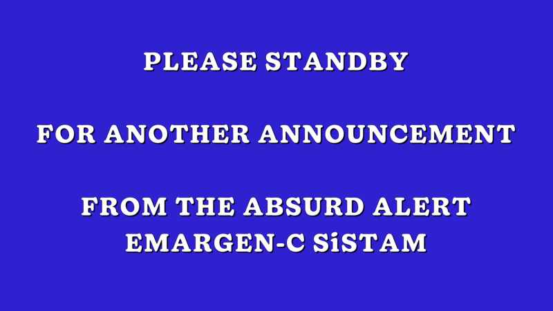 The following is another announcement
