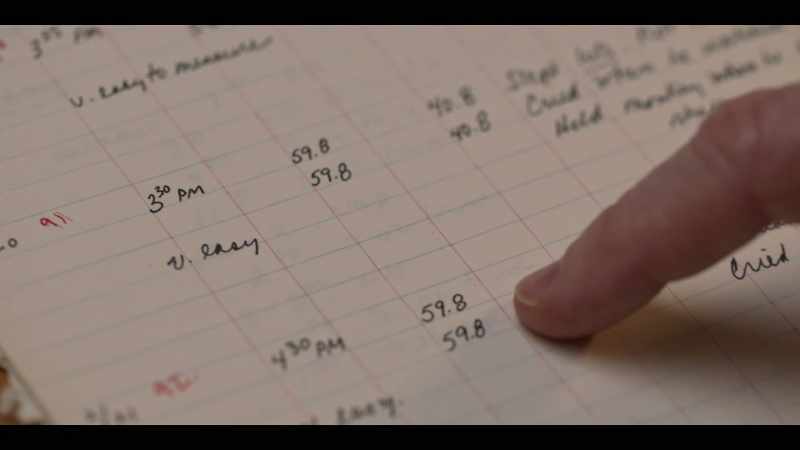 The following day, the child was 59.8 centimeters