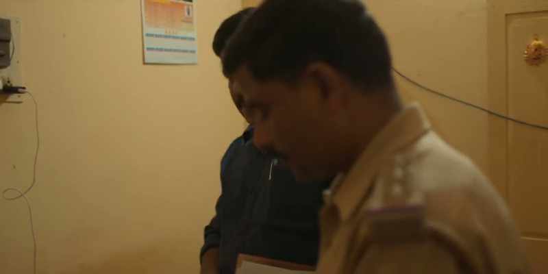 The forensic team can take fingerprints when they arrive
