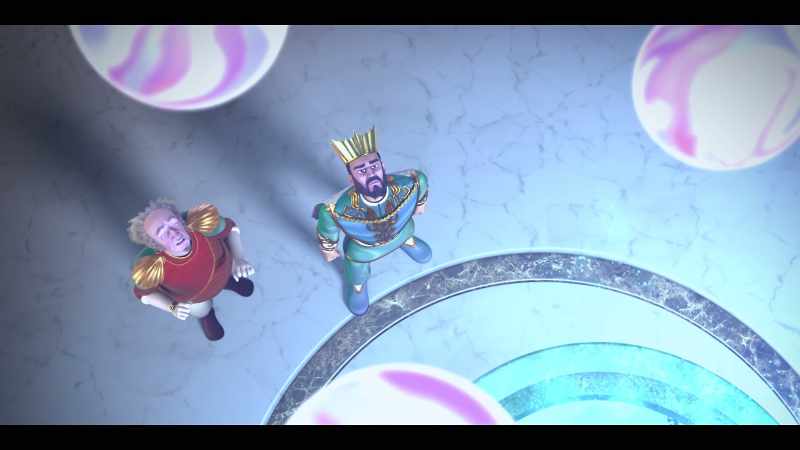 The four remaining pearls have stabilized