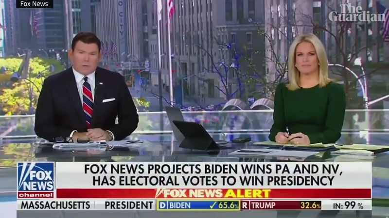 The Fox News decision desk can now project