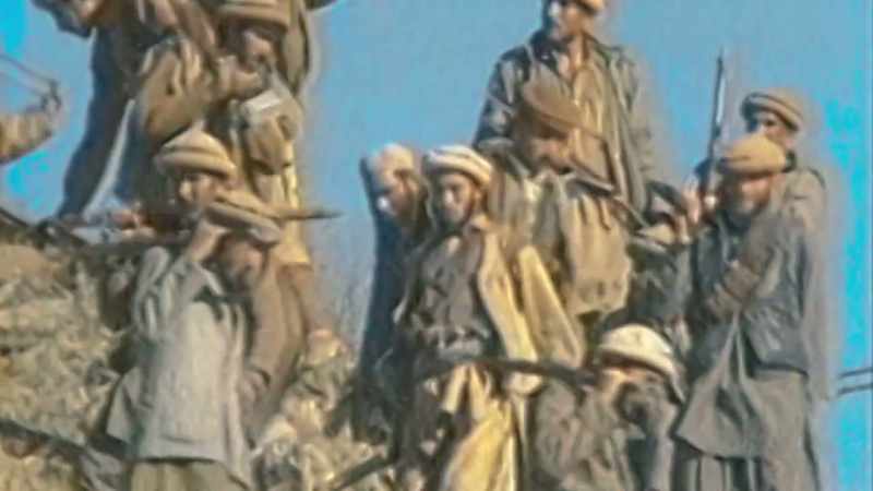 The freedom fighters there, the Mujahideen
