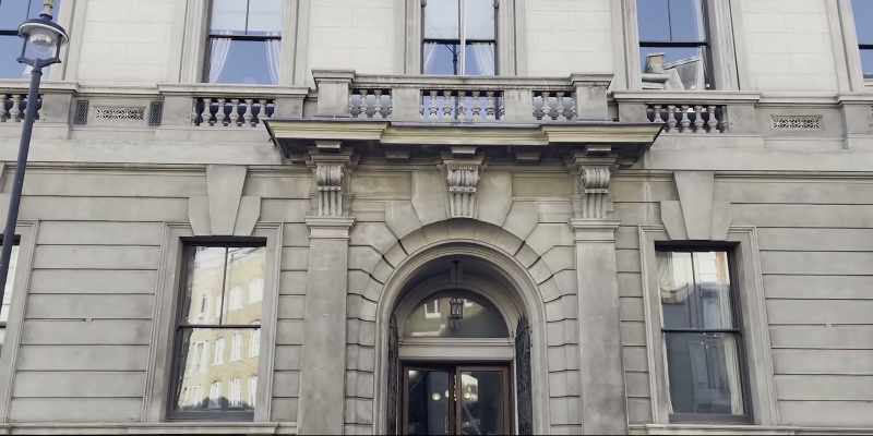 The Garrick, but women aren't allowed to be members