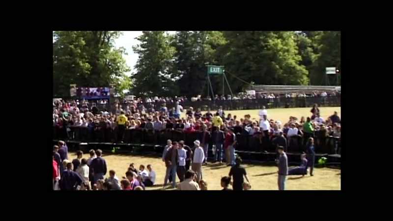 The gates open, and it's like running down