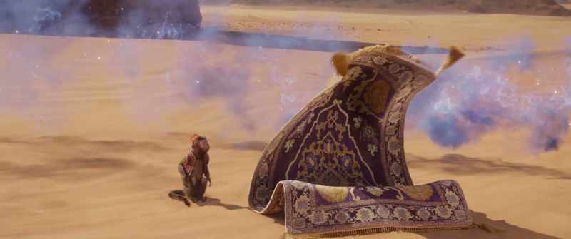 The genie! The genie's on fire!