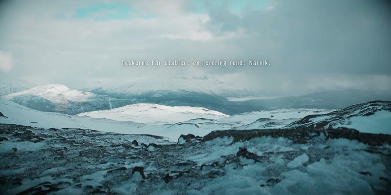 THE GERMANS HAVE ESTABLISHED AN IRON RING AROUND NARVIK