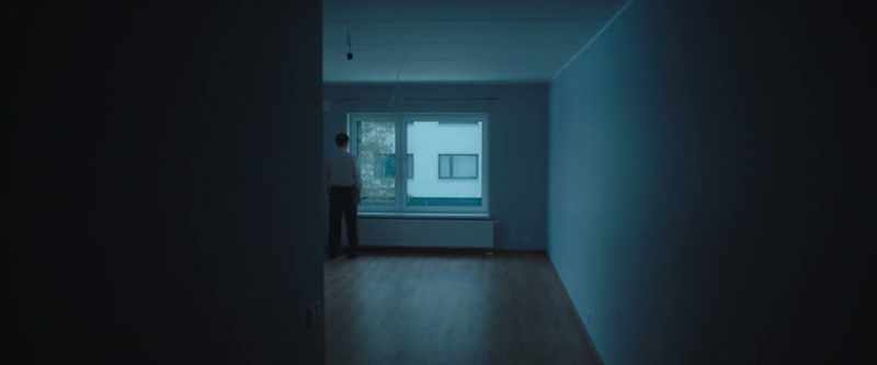 The ghost moves, walks