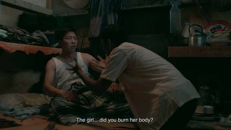 The girl... did you burn her body?