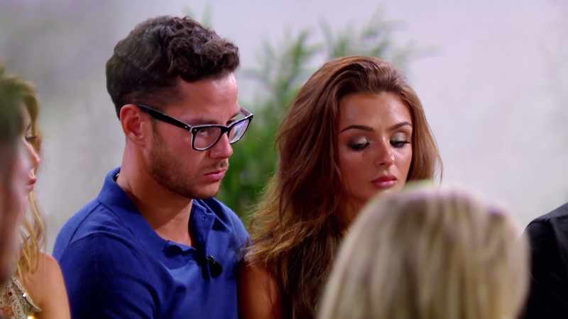 The girl who has received the fewest votes