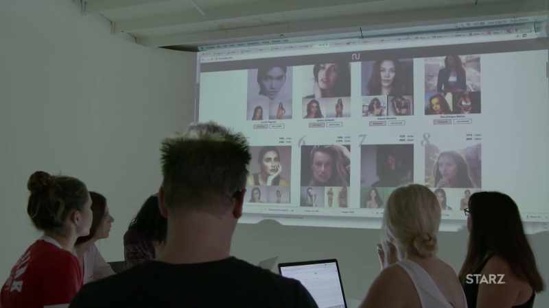 The girls have to tell the process to his audience
