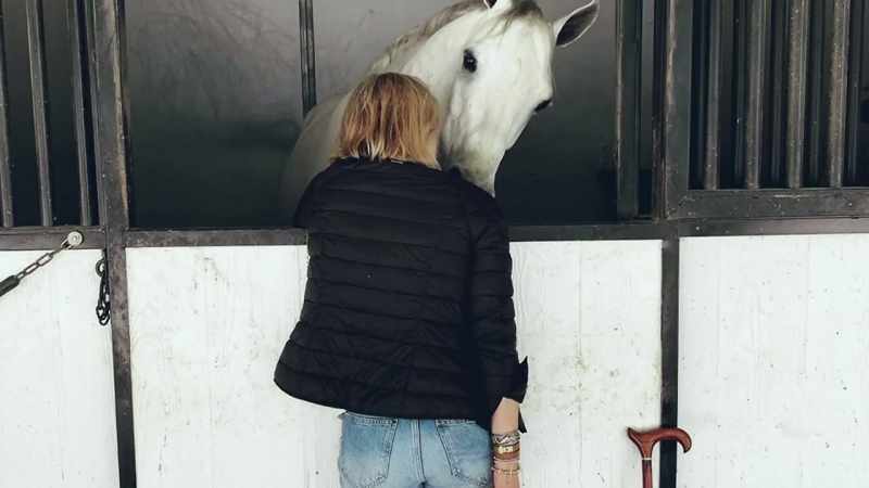 The goal is that within a year Selma could be horseback riding