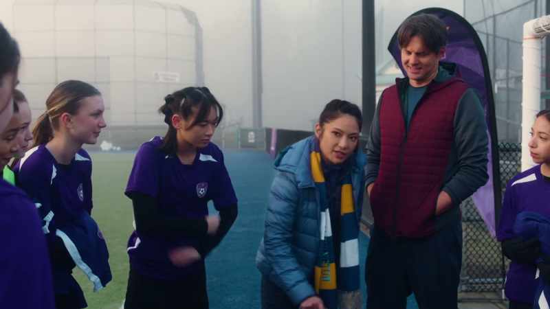 The goalkeeper is very tall