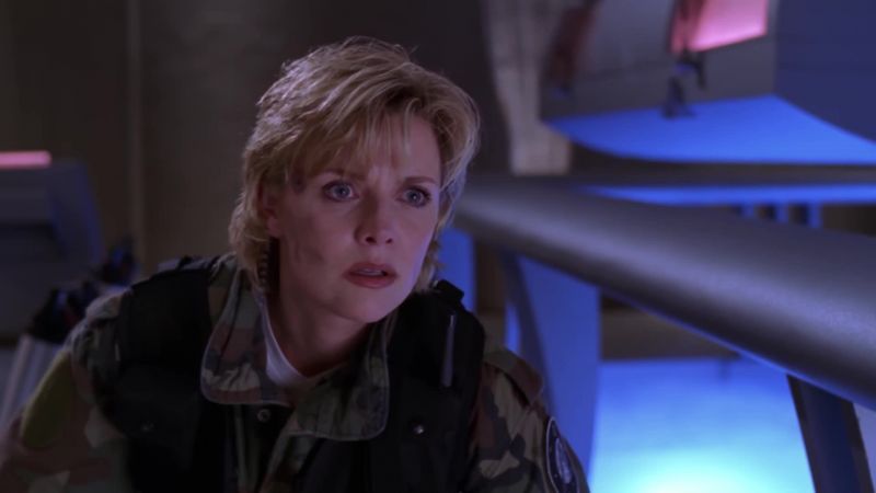 The Goa'uld within has gone