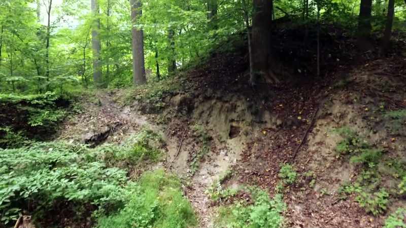 The grave may be too deep for GPR to accurately detect it