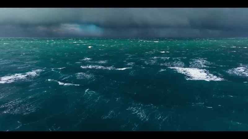 The great current flows full circle around the Southern Ocean