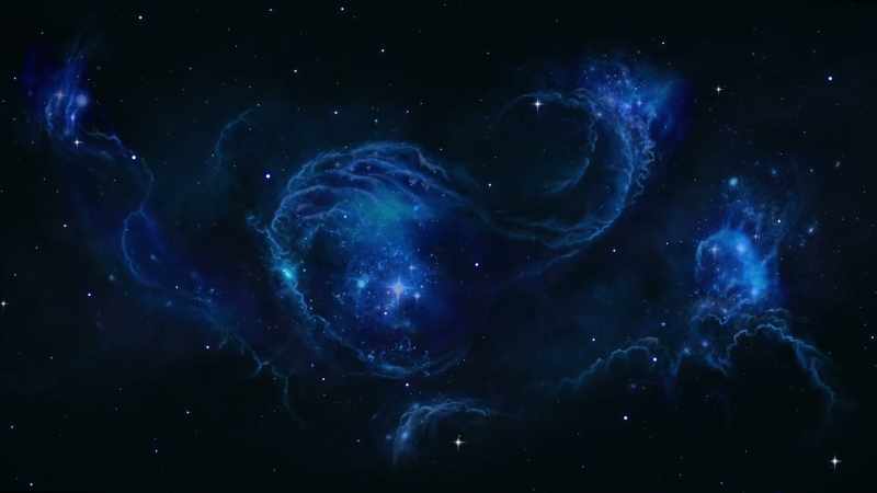 The great dark... It's back is to us