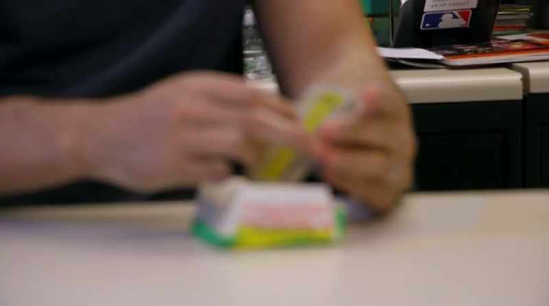 The great thing about trading cards