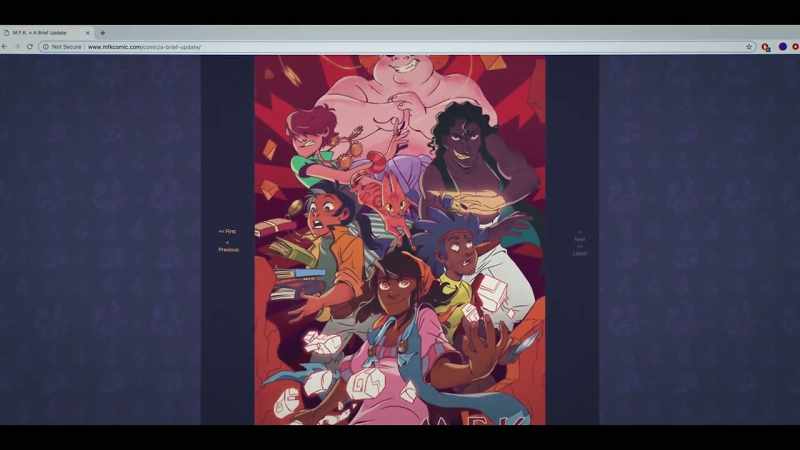 The great thing about webcomics is it's a very accessible way