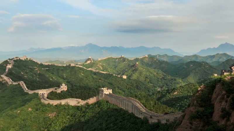 The Great Wall of China stands as testament