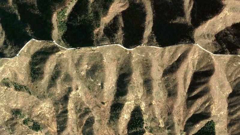 The great wall of China is undoubtedly