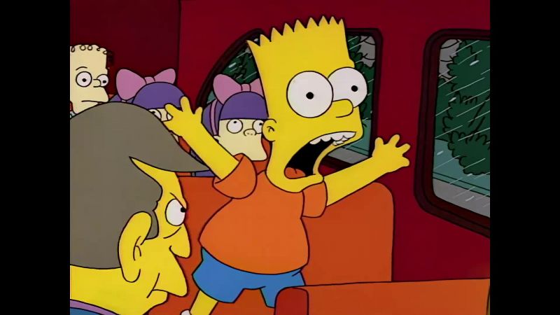 The gremlin's takin' off the wheel!