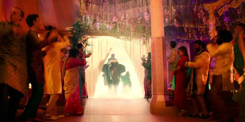 The groom, Vikram Govindan!
