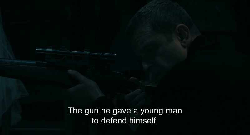 The gun he gave a young man to defend himself