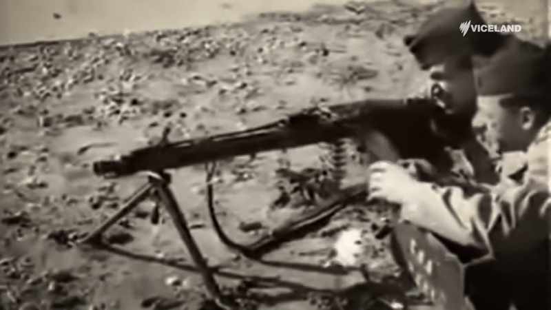 The gun was made from stamped