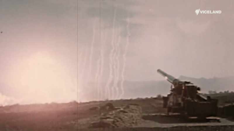 The gun's range was said to be 20 miles with pinpoint accuracy
