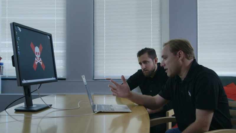 The hackers deployed malware