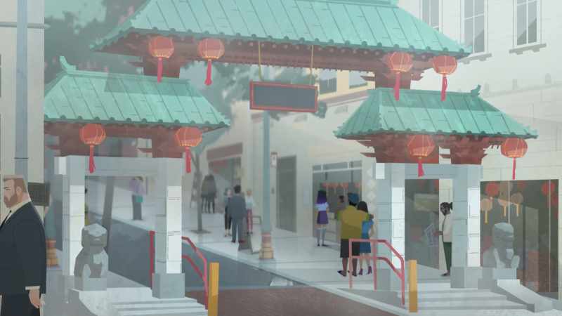 The handoff will transpire in Chinatown