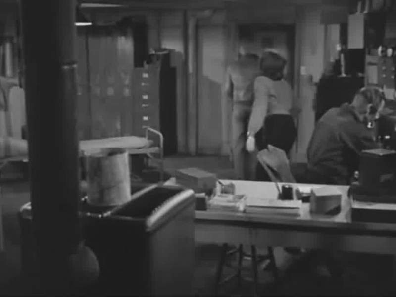 The heat's off in the mess hall