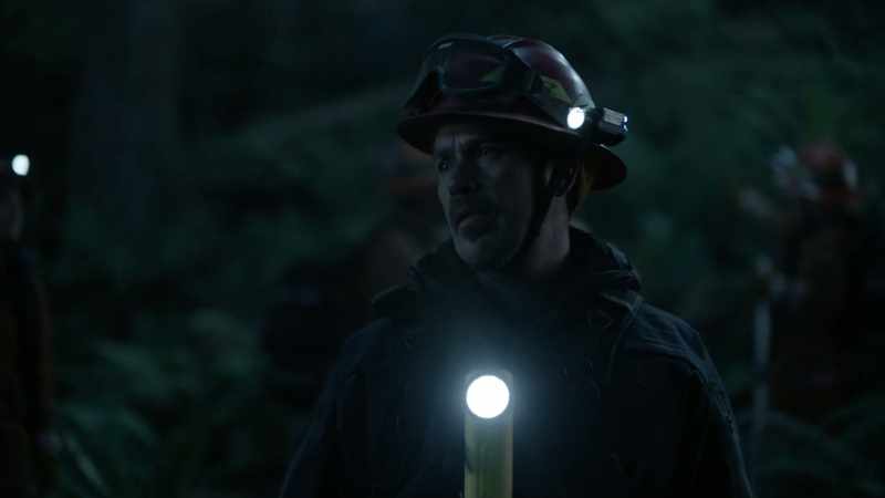 The heavy rain