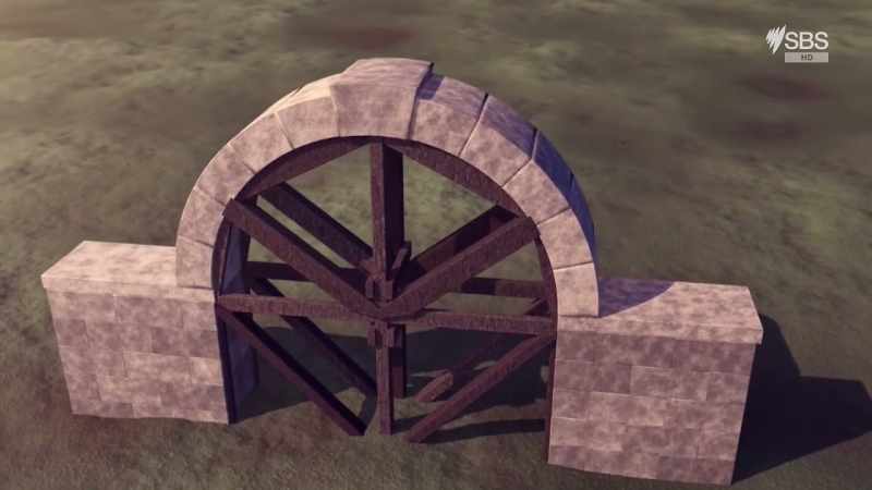The height and width of the vault were limited