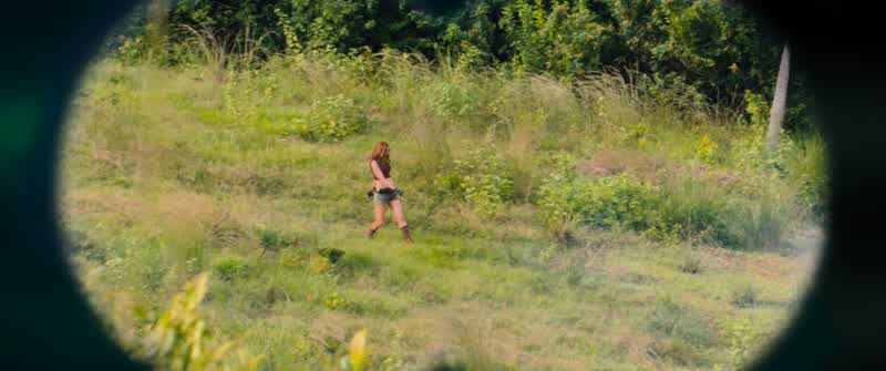 The hell is going on with her butt?