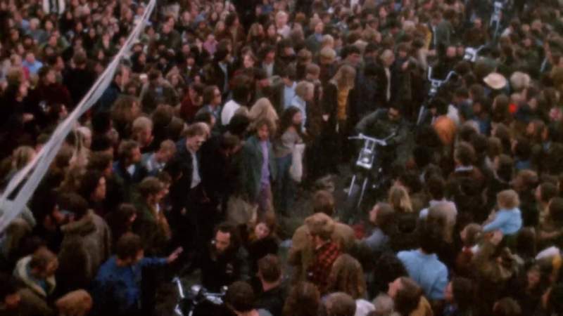 The Hells Angels were the people doing the security