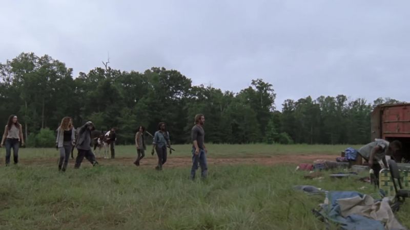 The herd you ran from did all this?