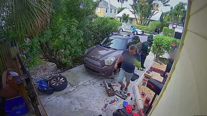 �The homeowner later brings Rambo