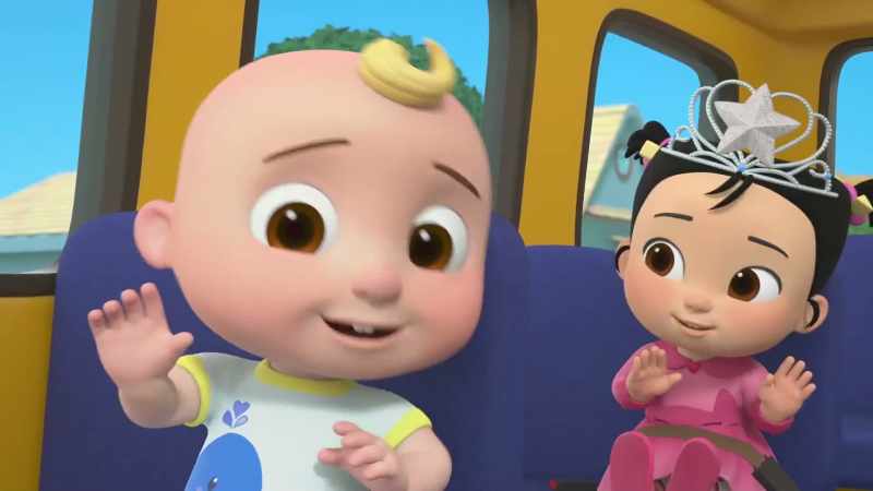 �� The horn on the bus Goes beep, beep, beep ♪