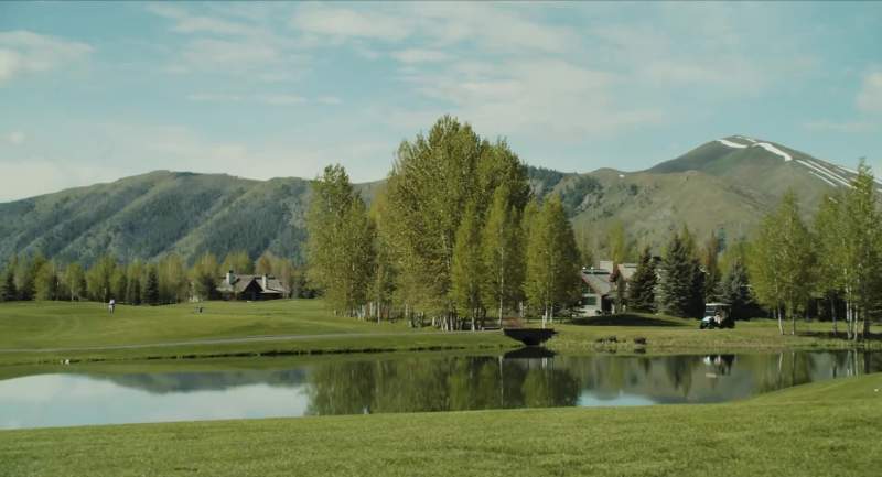 The horse stables are just off